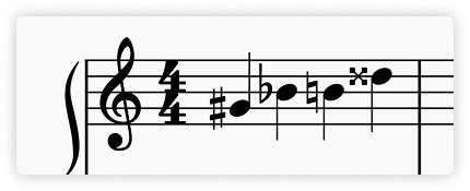 Accidentals